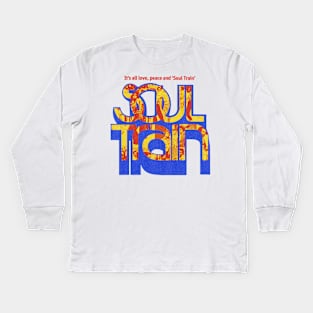 Soul Train Kids Long Sleeve T-Shirt